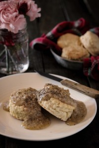 vegan biscuits and gravy_