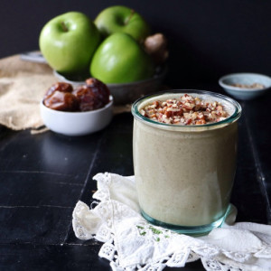 caramel apple smoothie