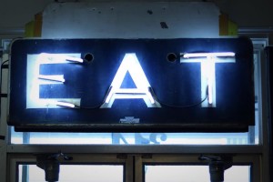 eat sign