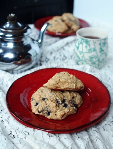 Vegan fennel scone