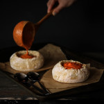 vegan cream of tomato soup bread bowls 2