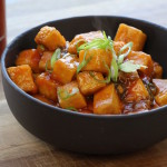 General Tso's Tofu: recipe and photo by The Buddhist Chef