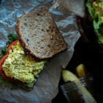 tofu egg salad